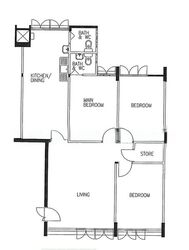 Blk 25 Teck Whye Heights II (Choa Chu Kang), HDB 4 Rooms #587066171
